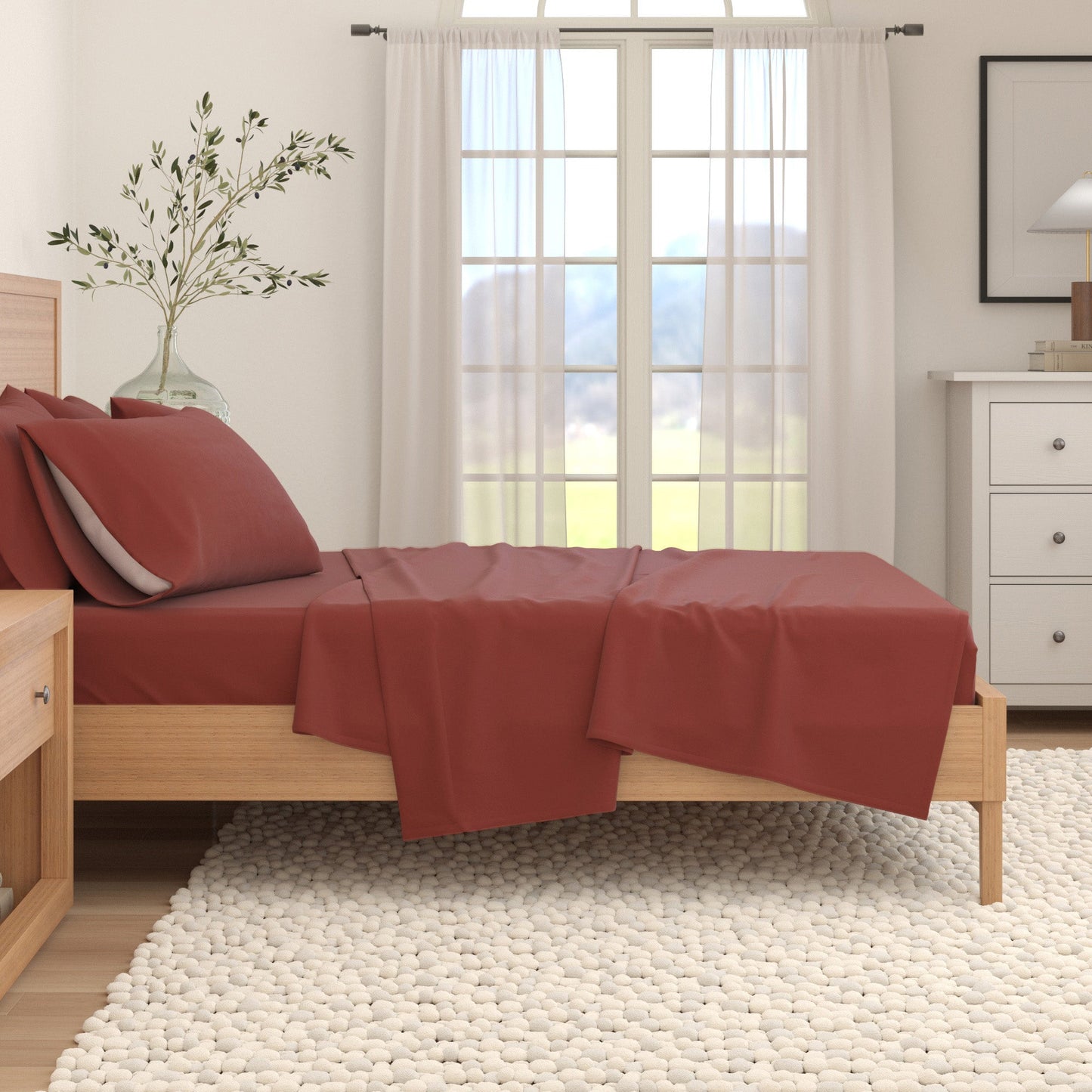 Nordic Cotton Flannel Sheet