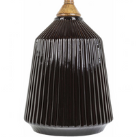 Tramutola Black Ceramic Table Lamp