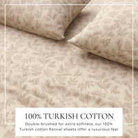 Turkish Cotton Flannel Sheet Set