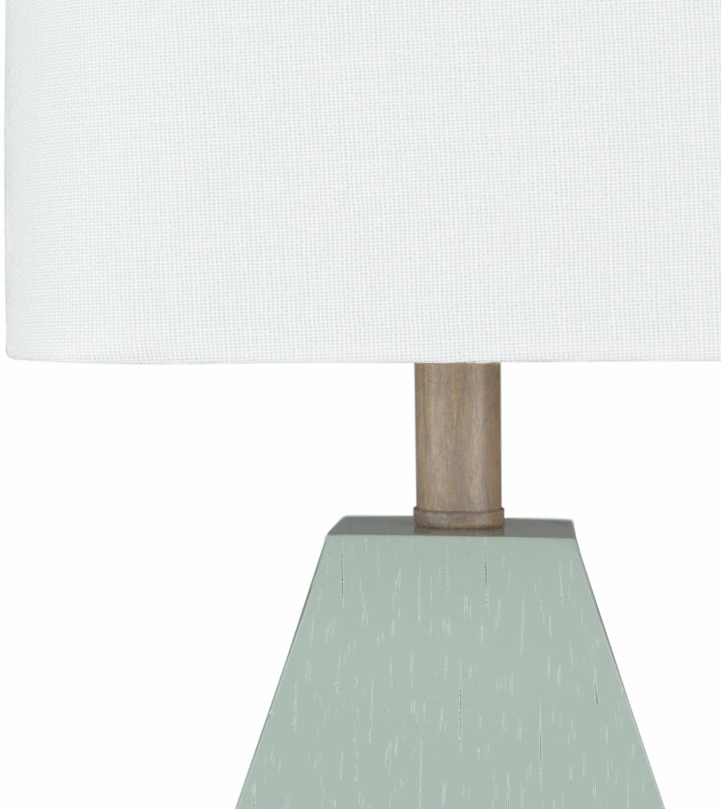 Aqua Ceramic Table Lamp