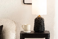 Rattan Table Lamp