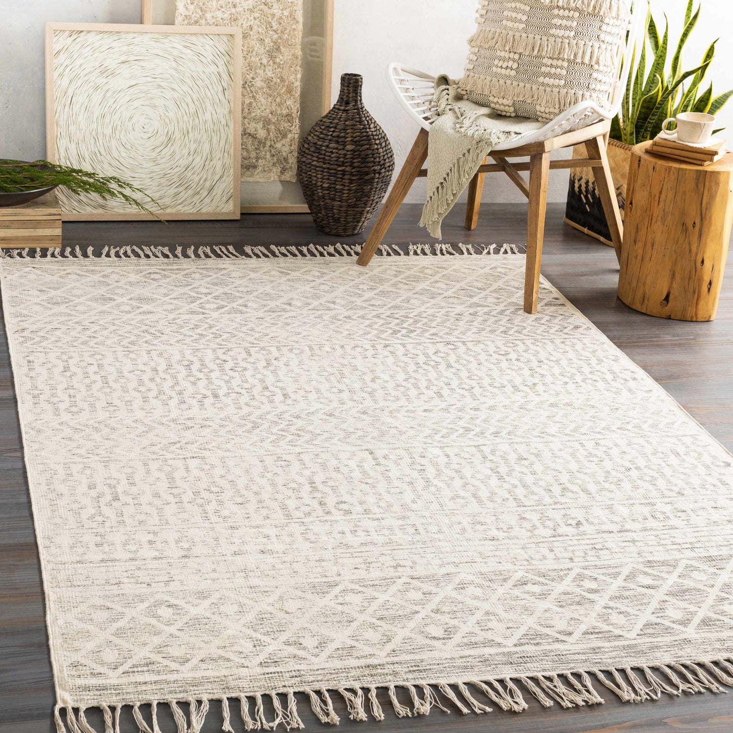 Nesta Hand Woven Cotton Rug