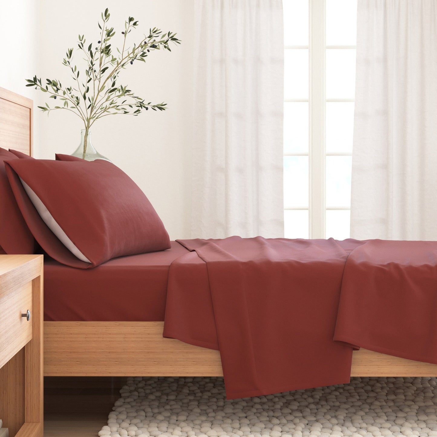 Nordic Cotton Flannel Sheet