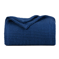 Organic Cotton Waffle Weave Blanket