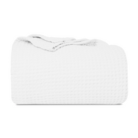 Pure Cotton Waffle Weave Throw