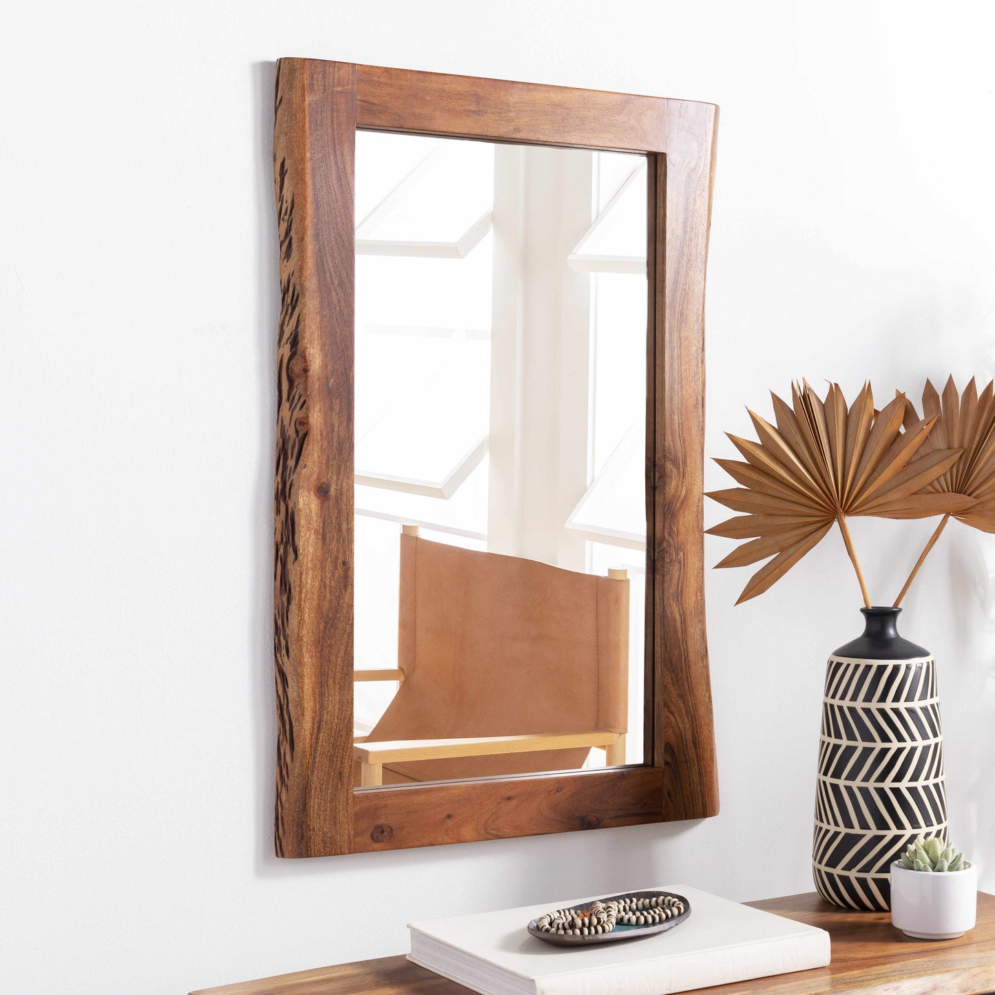 Sigra Wood Mirror