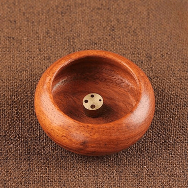 Wooden Incense Holder