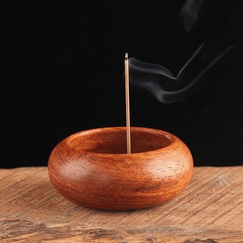 Wooden Incense Holder