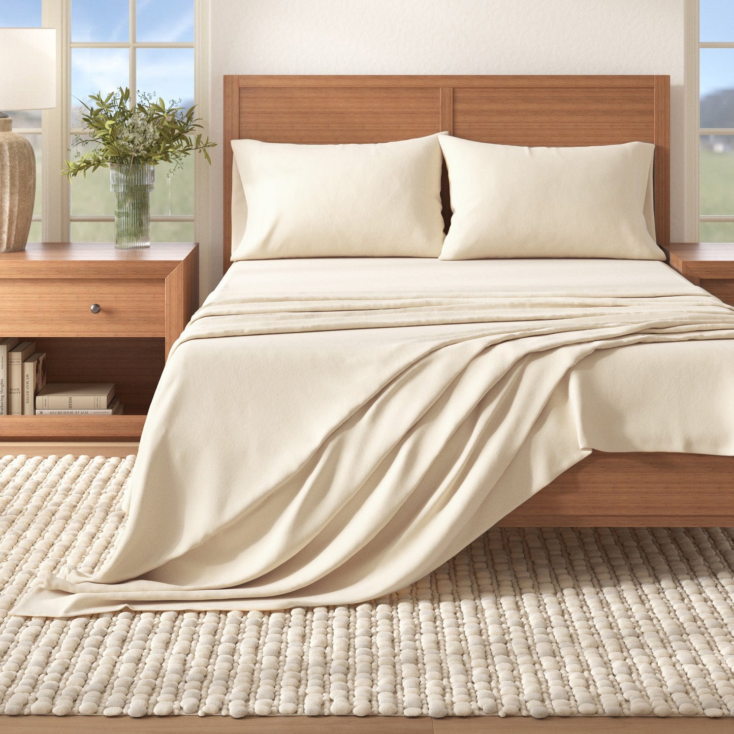 Nordic Cotton Flannel Sheet