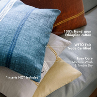 Zenach Ethiopian Cotton Pillow Cover