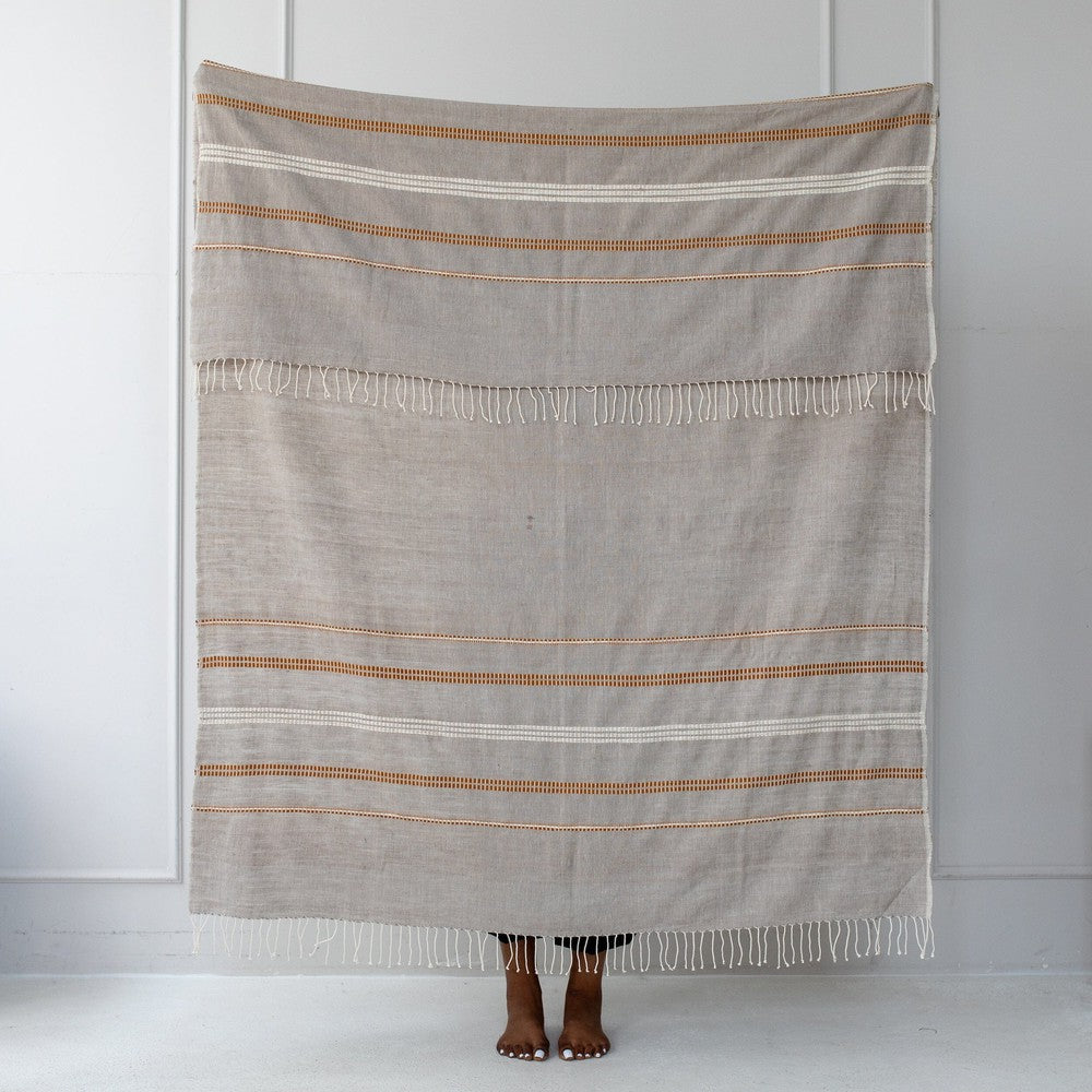Zenach Handwoven Ethiopian Throw